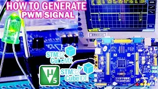 Generating PWM Signal with STM32F407ZGT6 to Control an LED using STM32CubeIDE,STM32CubeMX, and Keil
