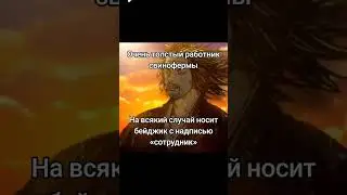 На всякий случай#шутки #юмор #мемныймудрец #свиноферма #работа #анекдот