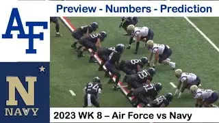 2023 Air Force vs Navy - Numbers and Prediction