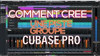 Comment crée une piste groupe dans Cubase pro 12 #mixageaudio  #cubase12 #mastering @bsstudiogroup
