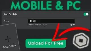✅How To Make A Gamepass For FREE In Roblox - 2023 (PC & Mobile)