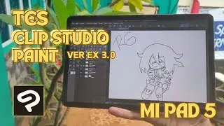 Xiaomi Pad 5 Tes CLIP STUDIO PAINT Tablet Windows