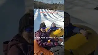 snow tubing for the win