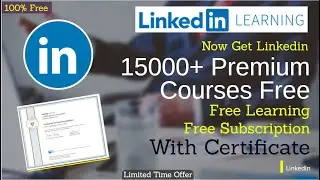 Linkedin Learning Online Premium Courses For Free 2020 | Study With Flow