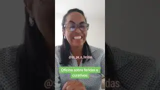 Oficina sobre feridas e curativos em questões de concurso.
