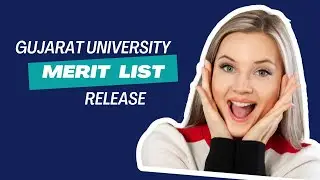 Gujarat university merit list 2023 | #gujaratuniversity admission process 2023 #bca #bba #bcom