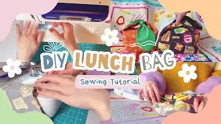 DIY Eco friendly Lunchbag Beginner Sewing Tutorial