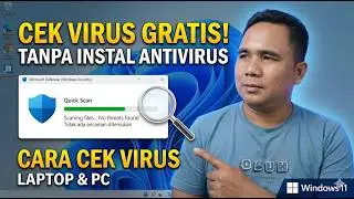 Cara cek virus di laptop tanpa instal antivirus
