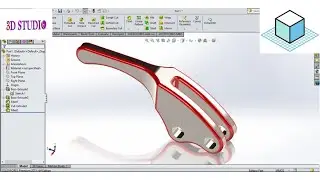 SolidWorks Tutorial # 38 Exercise | Solidworks | 3D Studio