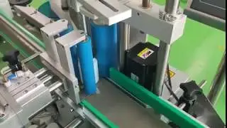 Labeling Machine For Vitamin Jars With Flip Mechanism and Inkjet Printer Device NY-822B Model