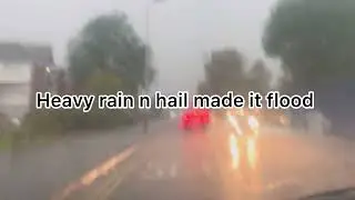 Heavy rain n floods very bad weather in uk #rain #weather