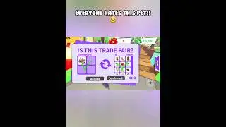 Everyone HATES THIS PET In ADOPT ME!! 😭 