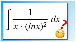 ✅ integral de 1/x/(ln(x)))^2 #integrales #integration #trigonometría