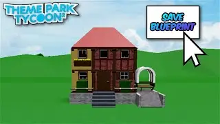 How to Make a Blueprint in Theme Park Tycoon 2! (2024)