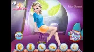 Elsa Leg Spa - Frozen Gameplay Video