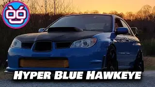 My Hyper Blue Hawkeye (2007 Subaru WRX)