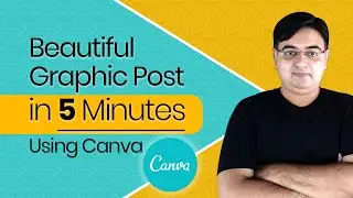 How to make graphic post in 5 minutes using canva