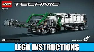LEGO Instructions - Technic - 42078 - Mack LR Garbage Truck (Alternative Model Build)