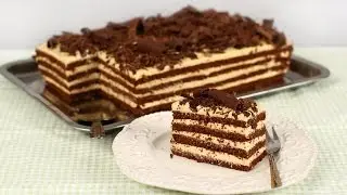 The Most Delicious Layered Cake! Lulu Cake With Mascarpone-Caramel Cream (Subtitles)