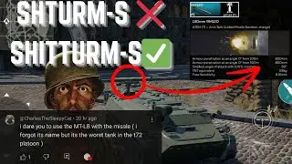SHTURM-S (you cant cook with this)-WAR THUNDER MOBILE