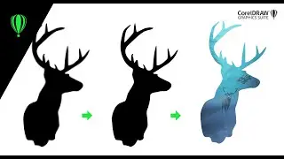 CorelDRAW tutorial - how to Trace Bitmap and make impressive effect