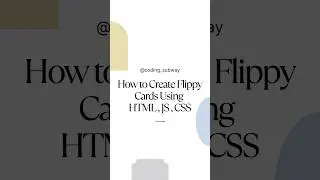 Flippy card design using HTML, CSS, and Javascript #100daysofcode #coderslife #coding #codingdays