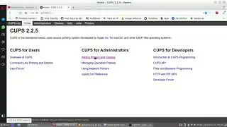 Adding Printer on Kali Linux