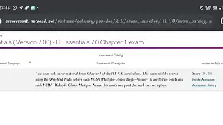 IT Essentials//version 7.00// chapter 1 exam//95%score//