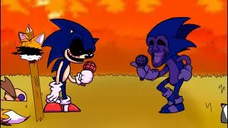 Too Slow but Majin Sonic sings it instead of BF