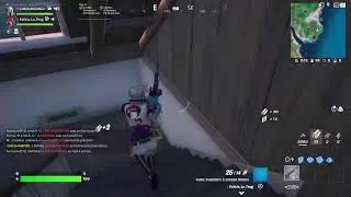 Fille Joue Live en direct a Fortnite