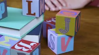 PuzzleBlocks™ magnetic puzzle (4 letter words)