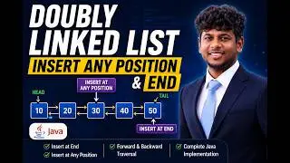 Doubly Linkedlist  insert any position and end