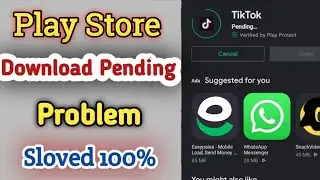 How to solve app pending issue on mobile || How to solve app downloading problem