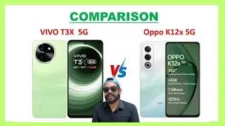 Vivo T3X 5G vs Oppo K12X 5G  | which one is good 😊 |