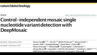 NBT: Control-independent mosaic single nucleotide variant detection with DeepMosaic