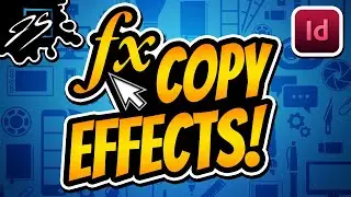 How to INSTANTLY copy effects in InDesign