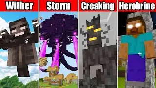 I KILLED ALL Bosses in Minecraft Survival 2025