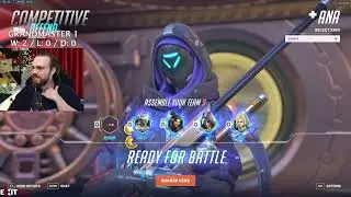 Overwatch 2 Rank 1 Support Player mL7 Showing His Sick Ana Aim Skills