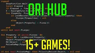 ORI HUB | HACK/SCRIPT | FREE HUB [15+ GAMES]