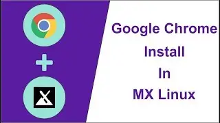 Google Chrome Install In MX Linux