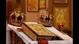 Orthodox wedding ceremony. Moscow