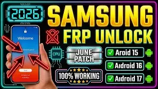 🔥 All Samsung FRP Bypass 2026 | Android 13/14/15/16 | No PC | Skip Google Lock 
