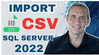 How do I import a CSV file into SQL Server with Billy Thomas, ALLJOY Data