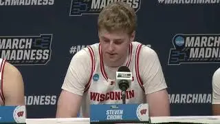 Wisconsin First Round Postgame Press Conference - 2024 NCAA Tournament
