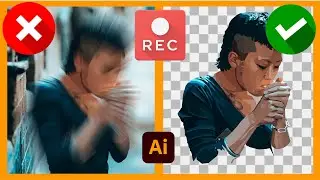 How To Screen Record With NO ZOOM | Adobe Illustrator Tutorial
