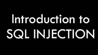 Introduction to SQL Injection - Part 1