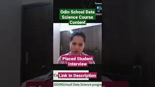 Course Details Data Science Odin School 
