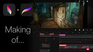 Making of - the Subway scene - Procreate Dreams & Procreate
