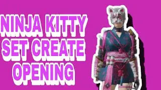 NINJA KITTY SET | CLASSIC CREATE OPENING | PUBG MOBILE