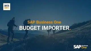 Budget Importer | SAP Business One (English)